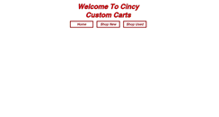 Desktop Screenshot of cincycustomcarts.com